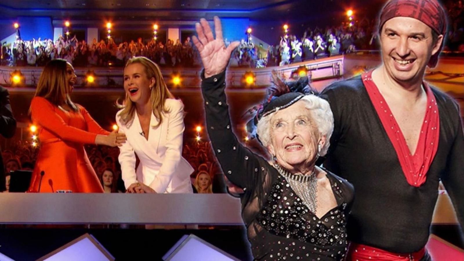 Paddy and Nicko after their Britain's Got Talent audition
