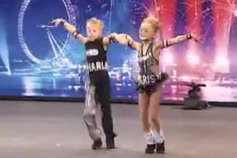 The Cheeky Monkeys dancing on Britain's Got Talent