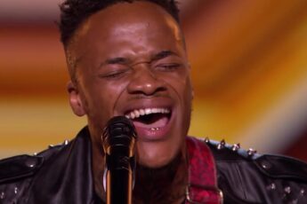 He Left Home at 13, Then Turned Breaking Free Into a Song the Judges Will Remember
