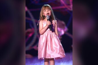 Connie Talbot singing on stage