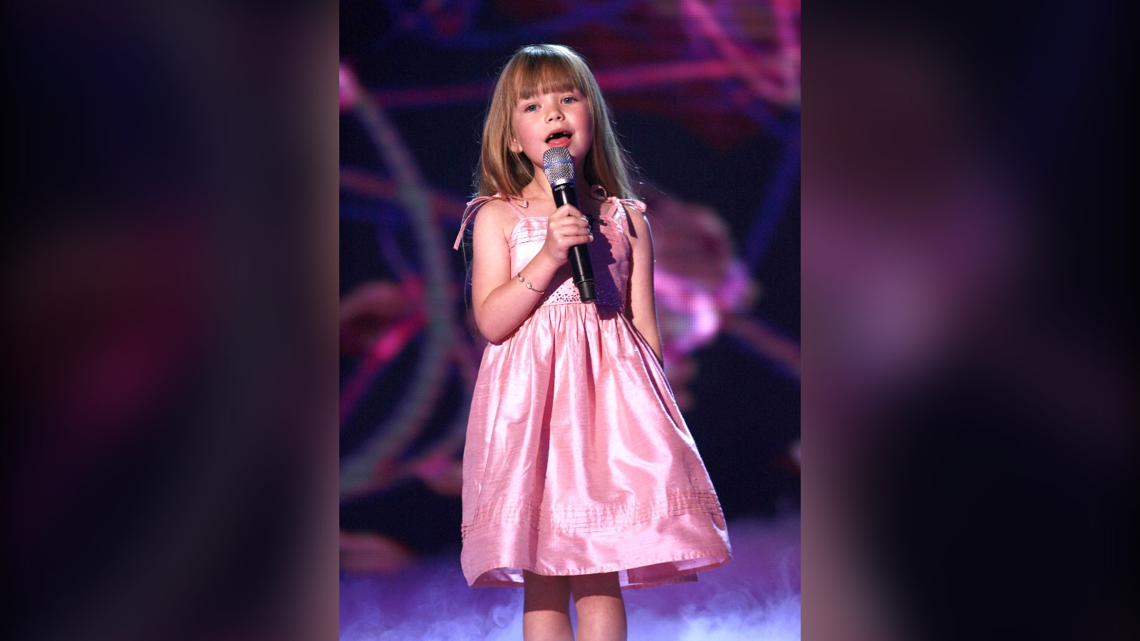 Connie Talbot singing on stage