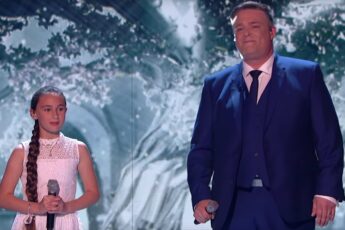 Martin and Faye, father and daughter duo