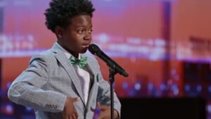 An 11-Year-Old From Louisville Told Simon He Keeps It Real Like His Mama, Then Sang the Room to Its Feet