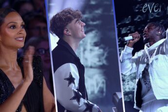 Flintz and T4ylor performing on Britain's Got Talent