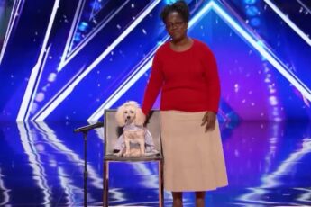 Edna Moore and her counting dog Mia on America's Got Talent