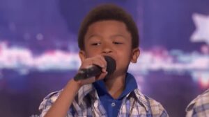 SHBoss Boys rapping on the America's Got Talent stage