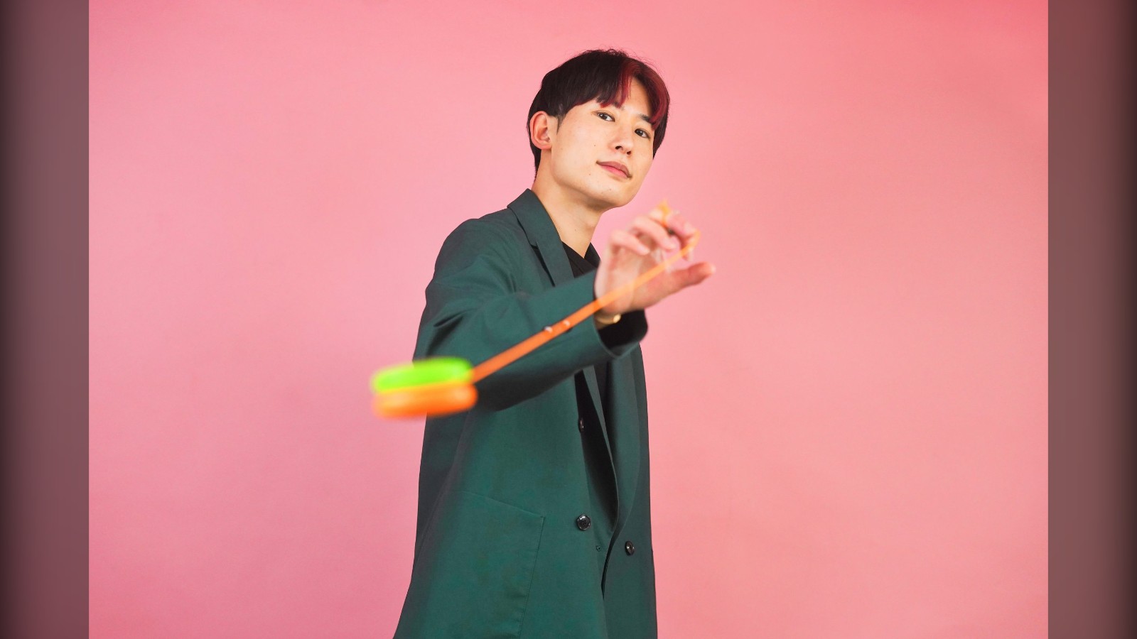 Shu Takada with his yo-yo
